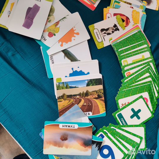 Развивающие карточки для детей