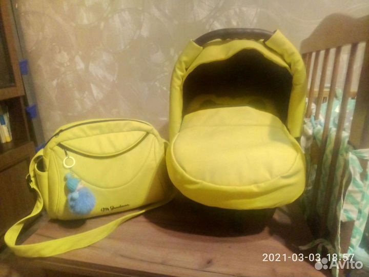 Коляска Mr Sandman oblivion люлька +переноска