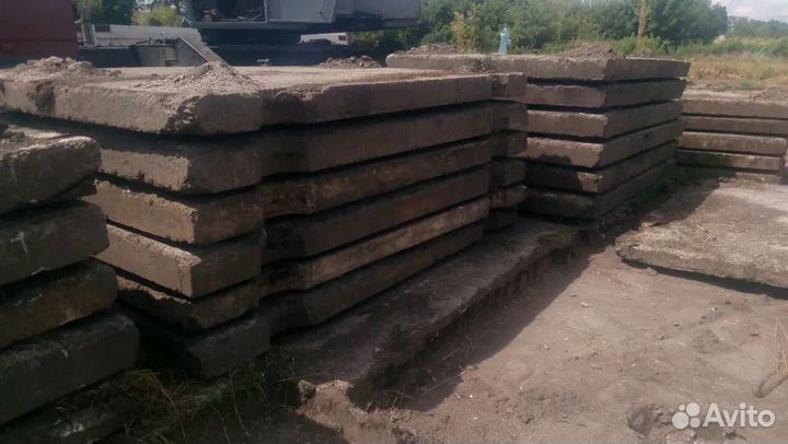 Плиты дорожные