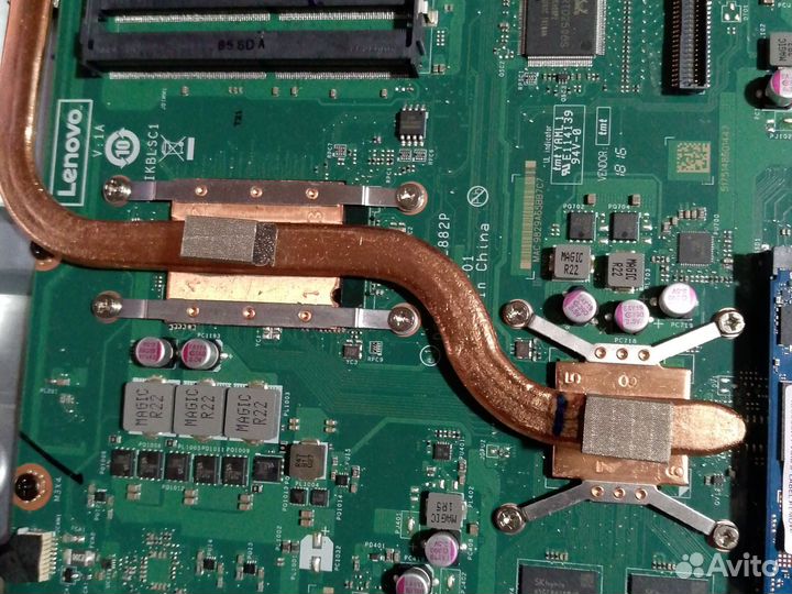 Материнская плата с процессором i3