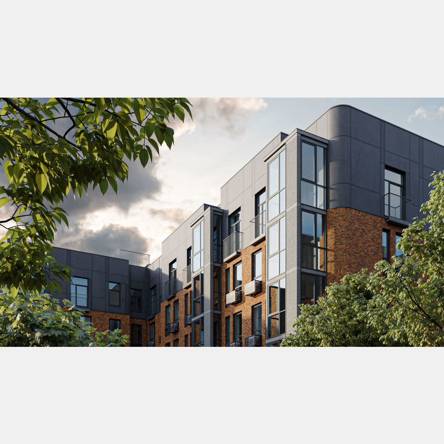 1-к. квартира, 47,7 м², 2/6 эт.