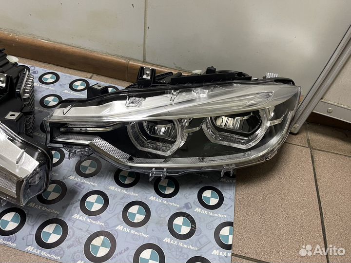 Комплект фар Bmw F30 Led Фары бмв ф30 Рестайлинг