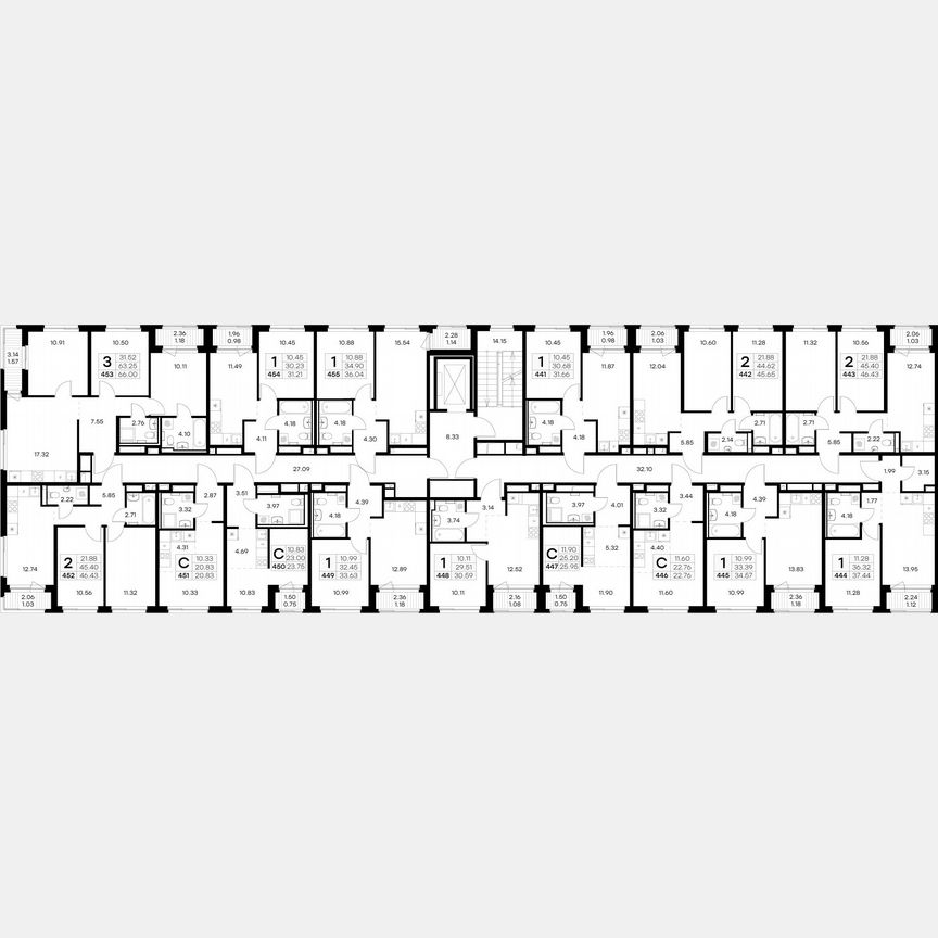 1-к. квартира, 34,6 м², 4/9 эт.