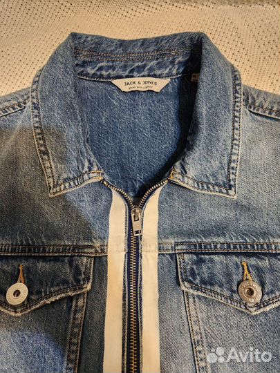 Джинсовая куртка мужская jack & jones