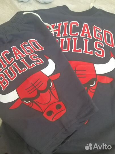 Шорты футболка Chicago bulls 110, 116, 128, 134