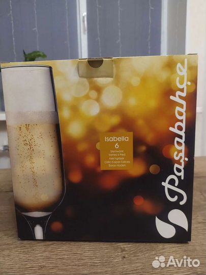 Бокалы для шампанского новые