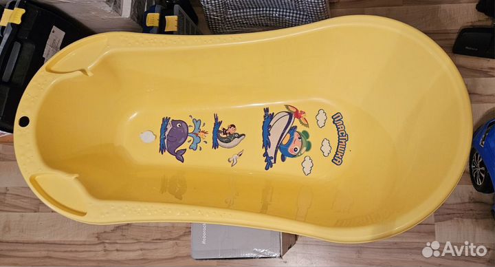 Ванночка для купания с горкой