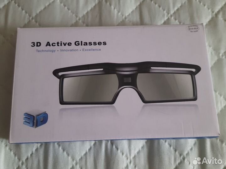 3D активные очки DLP