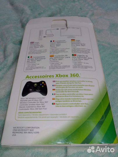 Кабель для xbox-360