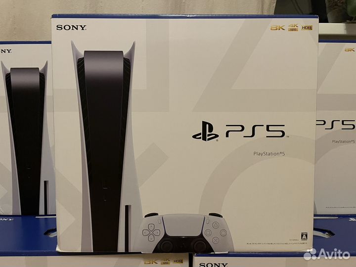 Игровая приставка sony playstation 5 с дисководом
