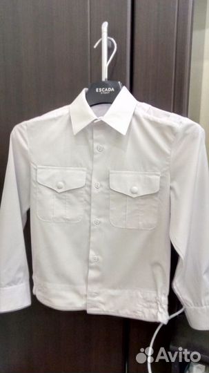 Китель и рубашка для кадетской школы 135-140 рост