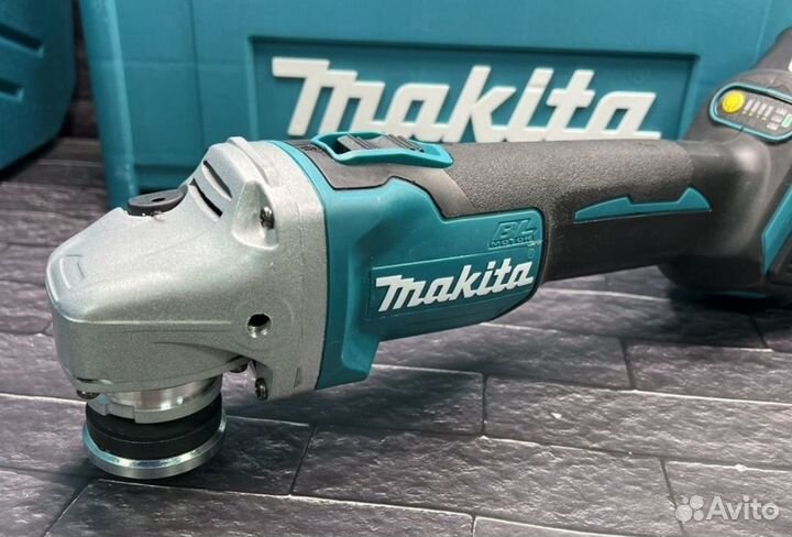 Гайковерт и болгарка Makita набор аккумуляторный