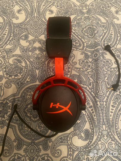 Проводные наушники Hyperx Cloud Alpha Red