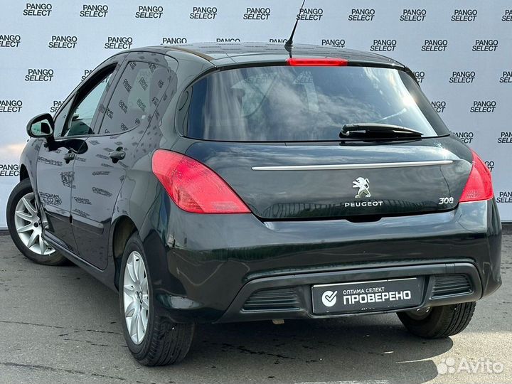 Peugeot 308 1.6 AT, 2011, 157 300 км