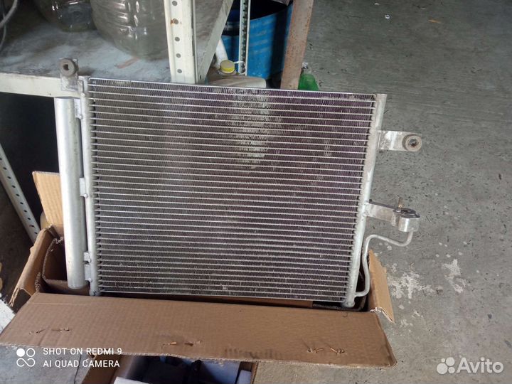 Компрессор и радиатор кондиционера hyundai accent