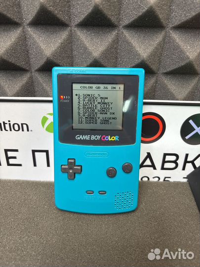 Game boy color + 36 игр