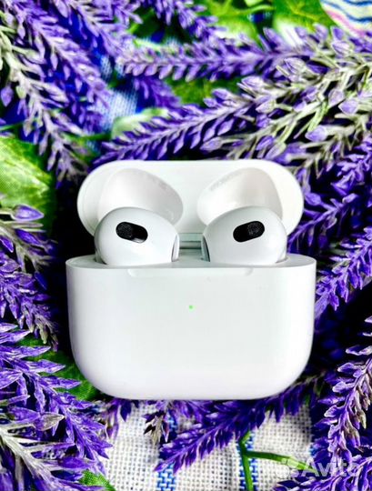 AirPods 3 «Оригинал» Чехол + Гарантия + Доставка