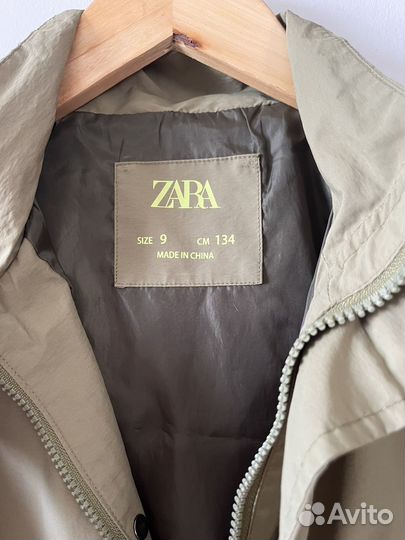 Парка ветровка детская Zara 134