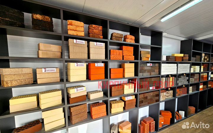 Кирпич красный М200 (рядовой, цокольный, печной)