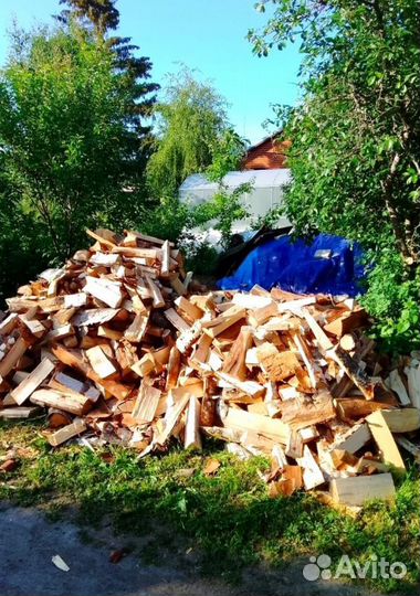 Дрова в укладку