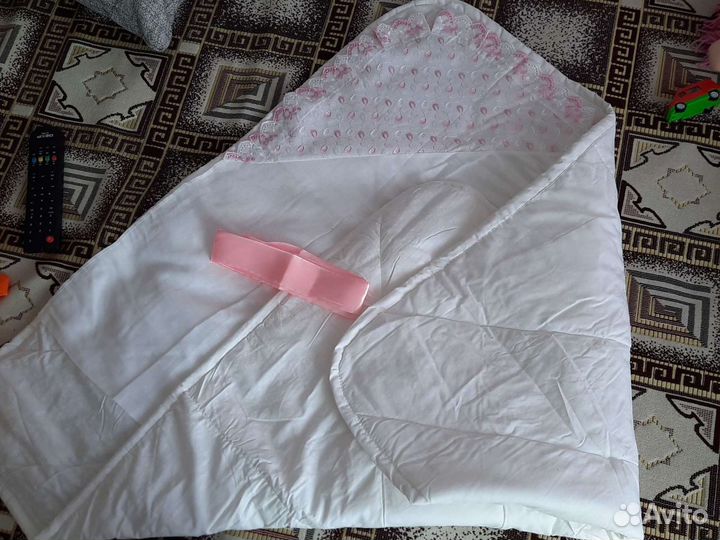 Одеяло на выписку для девочки