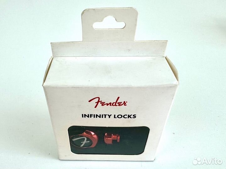 Стреплоки Fender Infinity Locks Red