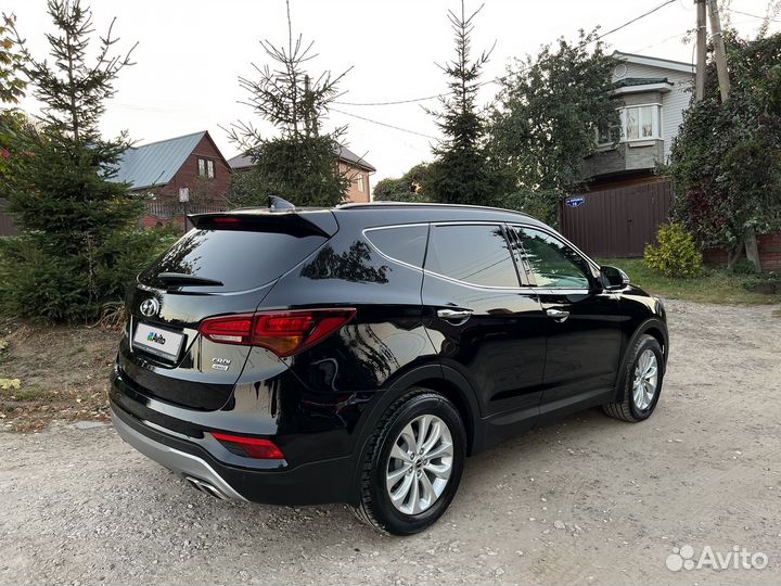 Hyundai Santa Fe 2.2 AT, 2016, 167 068 км