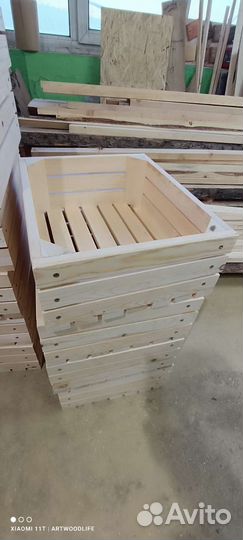 Ящик деревянный