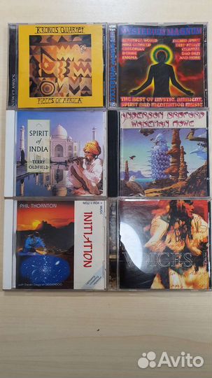 Этническая музыка, музыка для медитаций на CD