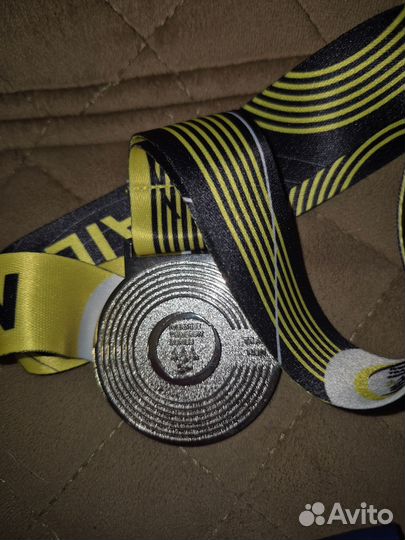 Медаль финишера бег