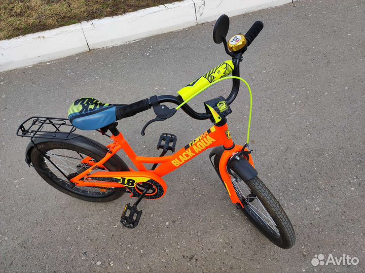 Велосипед black aqua 18