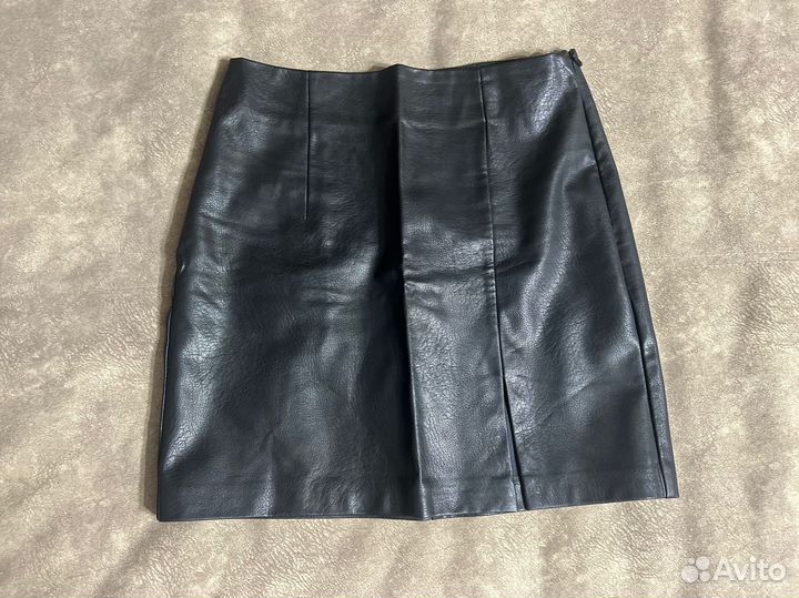 Кожаная юбка