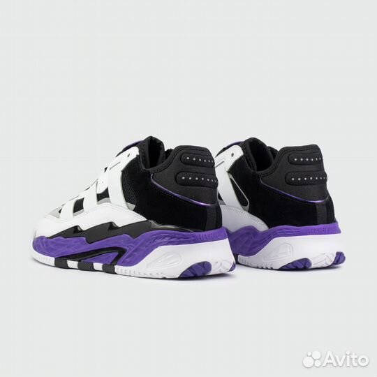 Кроссовки Adidas Niteball White / Purple