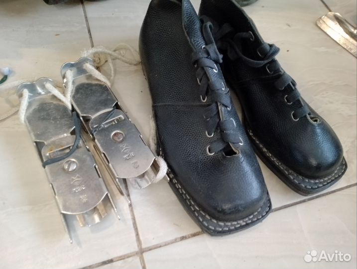 Коньки,ботинки,ласты СССР