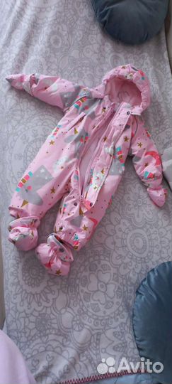 Зимний комбинезон для девочки