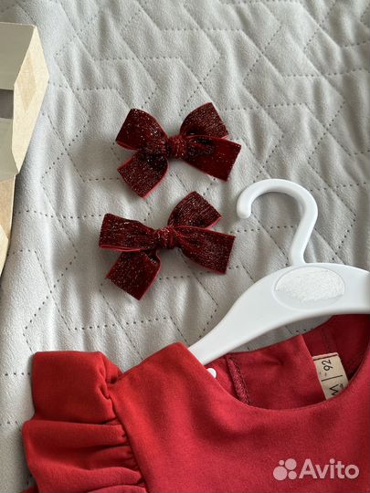 Платье трикотажное для девочки 86