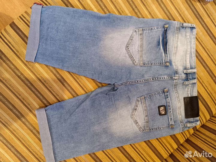 Бриджи джинсовые женские