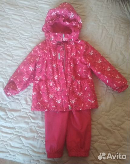Демисезонный костюм на девочку 92