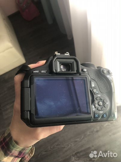 Canon eos 600d с объективом 18—55 mm