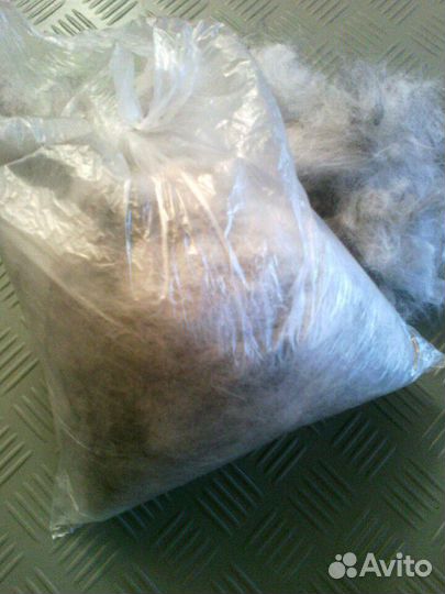 Шерсть- пух собачья