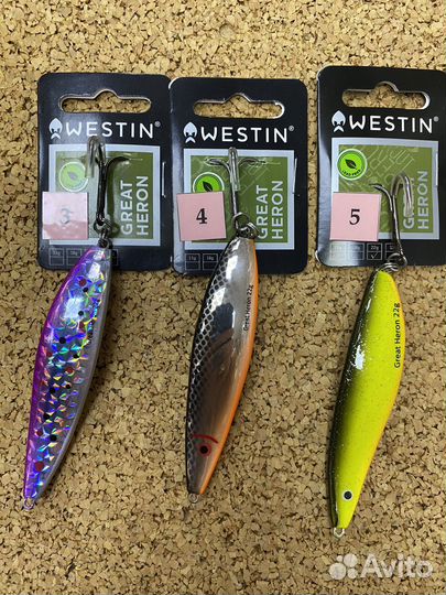 Блесна westin Great Heron, 13,18,22,32 g(оригинал)