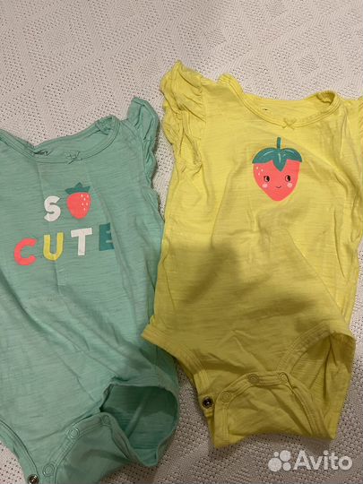Боди для девочки 80 86