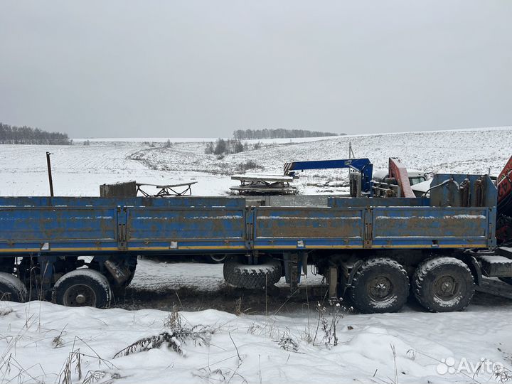 Полуприцеп бортовой ЧМЗАП 93853, 2020