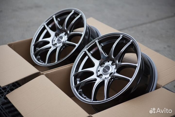 Диски Work Kiwami R17 4x100 Хром