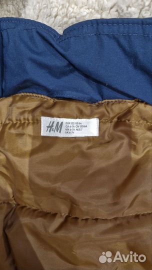 Куртка зимняя hm для мальчика