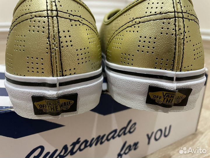 Кеды Vans gold 50th years (10US)