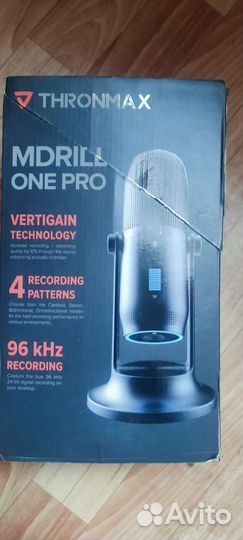 Микрофон Thronmax MDrill One Pro черный