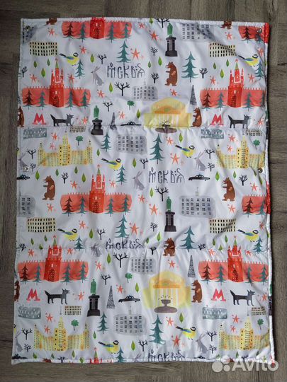 Накидка на ножки в детскую коляску