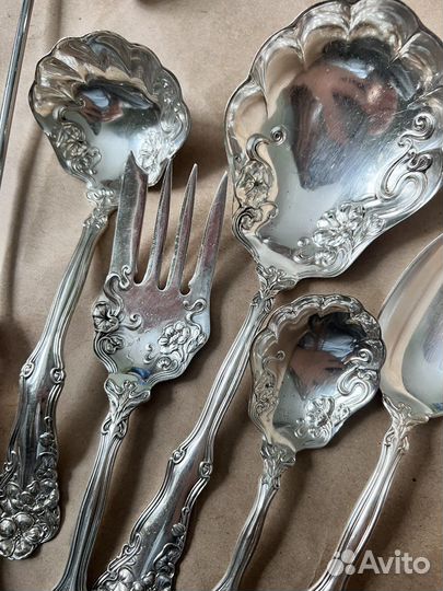 Набор антикварных приборов Rogers 1904