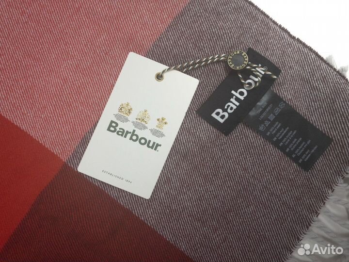 Палантин barbour новый оригинал